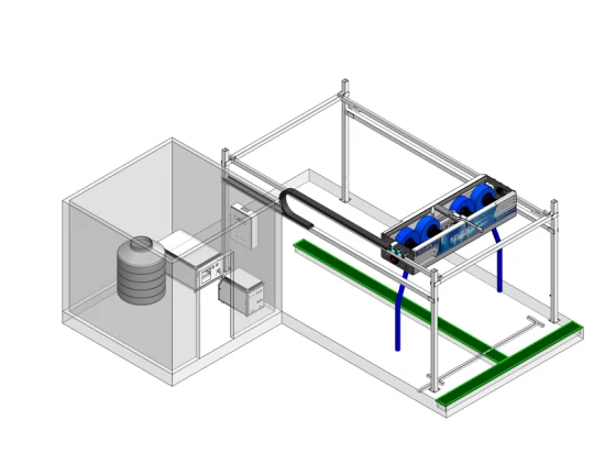 Tunnel Carwash Machine Automatic Car Wash with Dryer